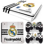 Real Madrid And Hala Madrid Symbol PS4 Slim Skin Sticker Cover