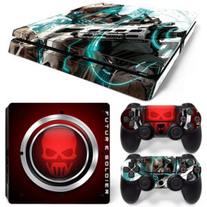 Ghost Recon Future Soldier Symbol Red Art PS4 Slim Skin Sticker Decal