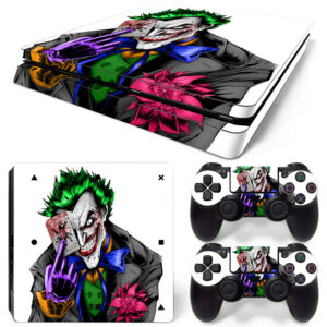 The Joker colorful Art PS4 Slim Skin Sticker Decal