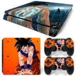 Dragon Ball Z Son Goku Art PS4 Slim Skin Sticker Decal