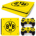 BVB 09 PS4 Slim Skin Sticker Cover