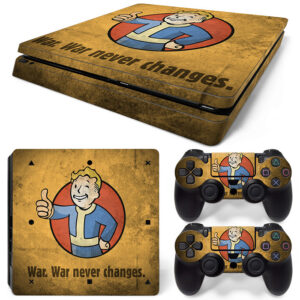 War. War Never Changes PS4 Slim Skin Sticker Cover