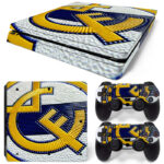 Resolution F.C. Real Madrid Symbol Art PS4 Slim Skin Sticker Cover