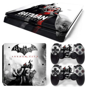 Batman: Arkham City PS4 Slim Skin Sticker Cover