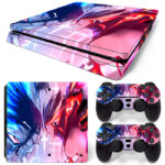 Kill La Kill Kiryuin Vs Matoi Art PS4 Slim Skin Sticker Cover