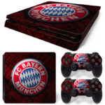 FC Bayern Munchen Symbol Art PS4 Slim Skin Sticker Cover