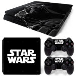 Star Wars Title White Art PS4 Slim Skin Sticker Decal