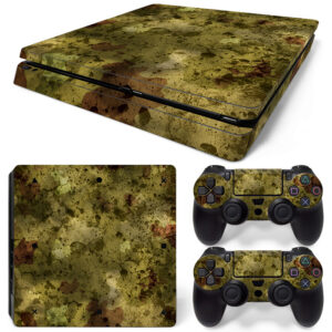 Cool Camouflage Swamp Texture PS4 Slim Skin Sticker Decal