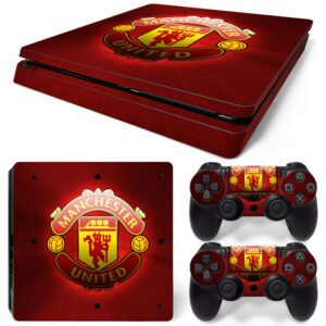 Manchester United Symbol Red PS4 Slim Skin Sticker Decal