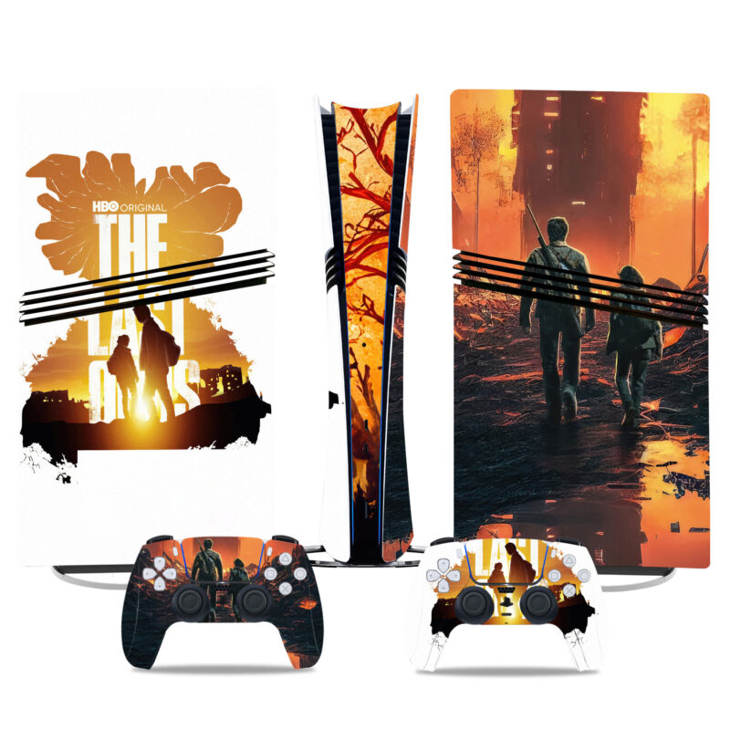 Exclusive The Last Of Us PS5 Pro Skin Sticker – Premium Decal Set For Console And Controllers With Stunning Designs