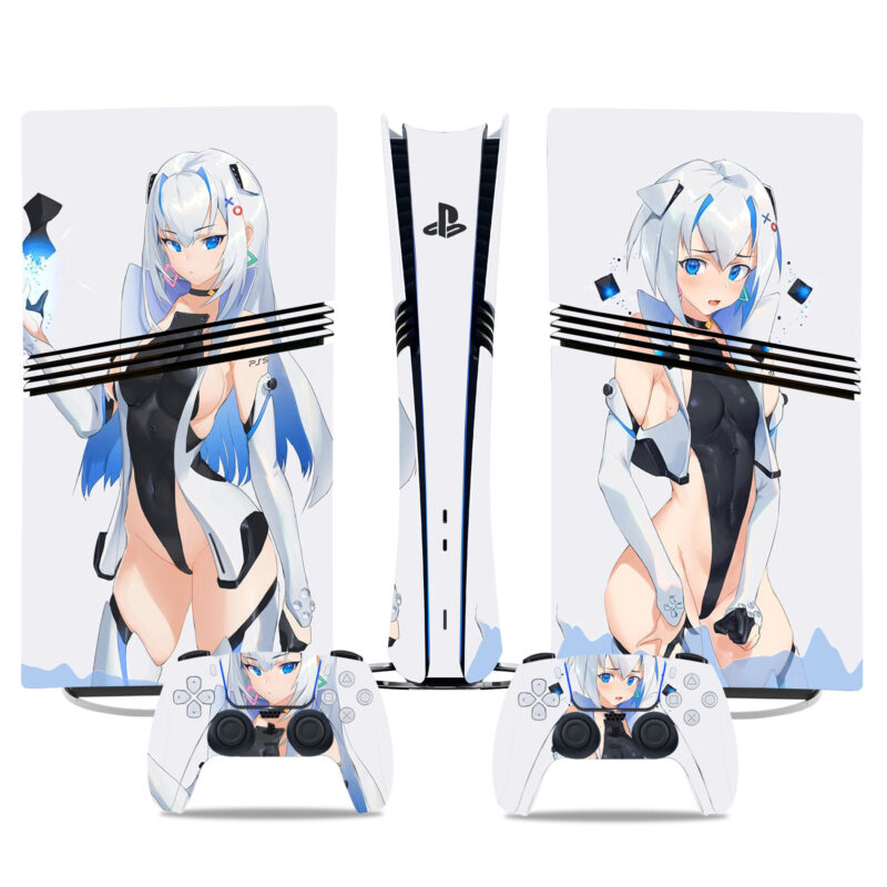 Custom Anime PS5 Pro Skin Sticker - Stylish Console & Controller Protective Decals