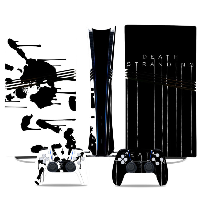 Exclusive Death Stranding PS5 Pro Skin Sticker – Stylish Console & Controller Wrap - Image 3