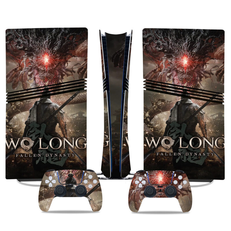 Wo Long: Fallen Dynasty PS5 Pro Skin Sticker – Epic Console & Controller Design - Image 3