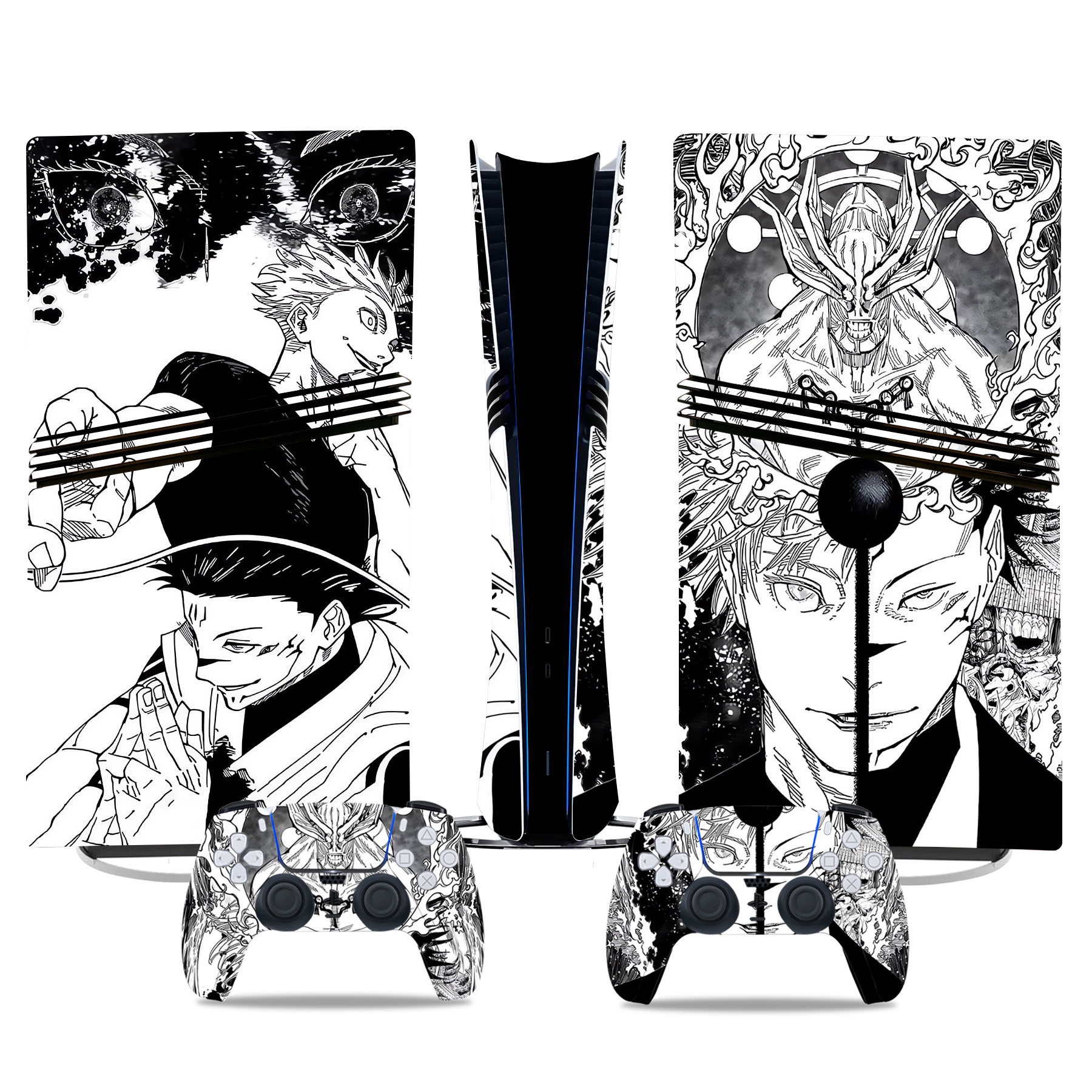 Jujutsu Kaisen PS5 Pro Skin Sticker – Epic Anime Design For Console & Controller - Image 3