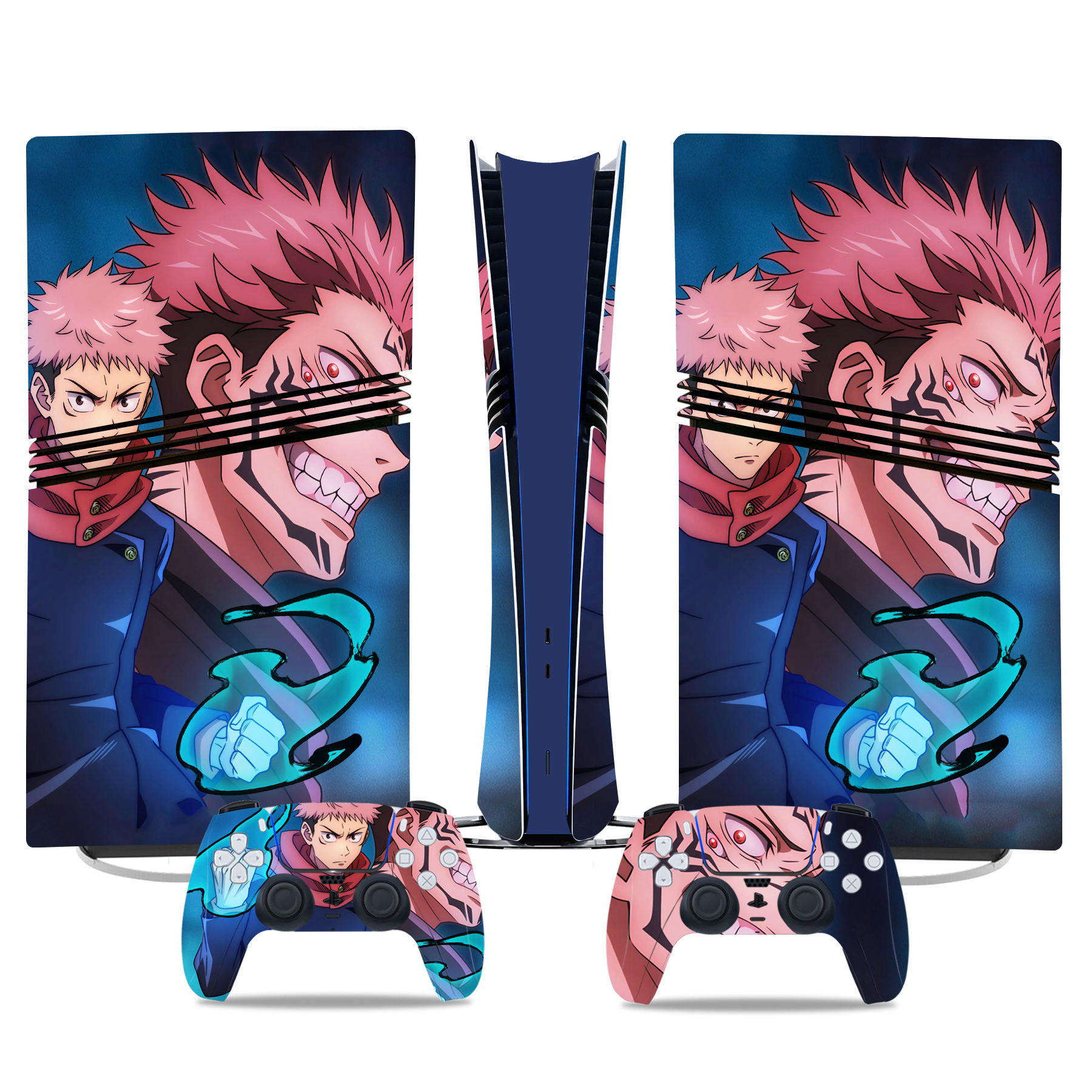 Jujutsu Kaisen: Cursed Clash PS5 Skin Sticker – Anime Console And Controller Wrap - Image 2