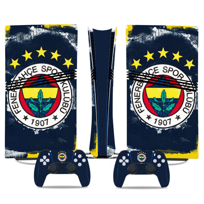 Fenerbahçe 1907 PS5 Pro Skin Sticker – Stylish Console & Controller Wrap