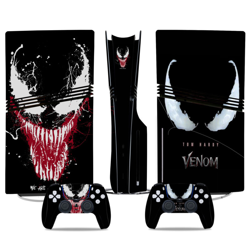 Venom PS5 Pro Skin Sticker – Bold Console & Controller Cover