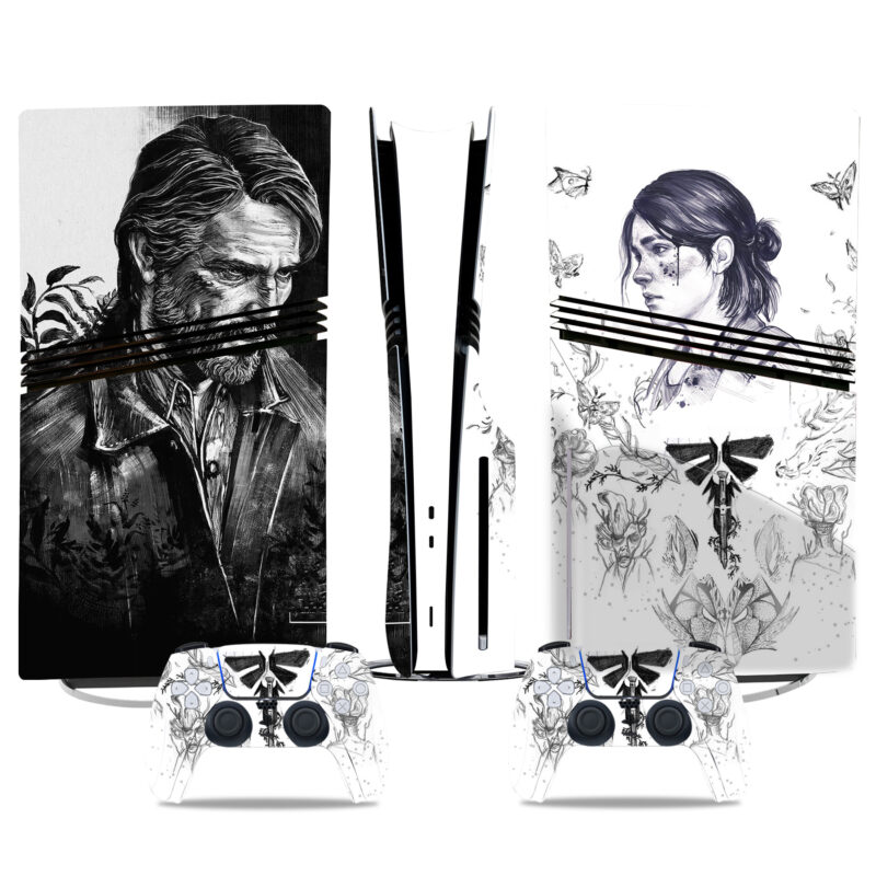 Custom PS5 Pro Skin Sticker With Stunning Art Design – Unique Console And Controller Vinyl Wrap For Gamers