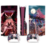 Elegant PS5 Pro Skin Sticker – Yae Sakura Akazonae Anime Design For PlayStation 5 Console & Controller – Premium Gamer Style