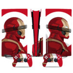 Marvel Iron Man PS5 Pro Skin Sticker – Stunning Design For Console And Controller