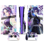 Shinobu Kochō And Kanao Tsuyuri PS5 Pro Skin Sticker – Custom Console And Controller Vinyl Wrap