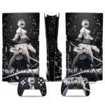 NieR: Automata PS5 Pro Skin Sticker - High-Quality Design With Matching Controller Decals