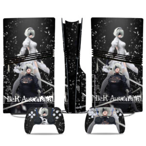 NieR: Automata PS5 Pro Skin Sticker - High-Quality Design With Matching Controller Decals