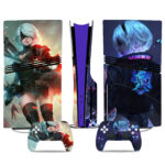 NieR: Automata PS5 Pro Skin Stickers – Stylish Console And Controller Covers