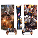 Ultimate Gundam PS5 Pro Skin Sticker – Custom Console & Controller Wrap