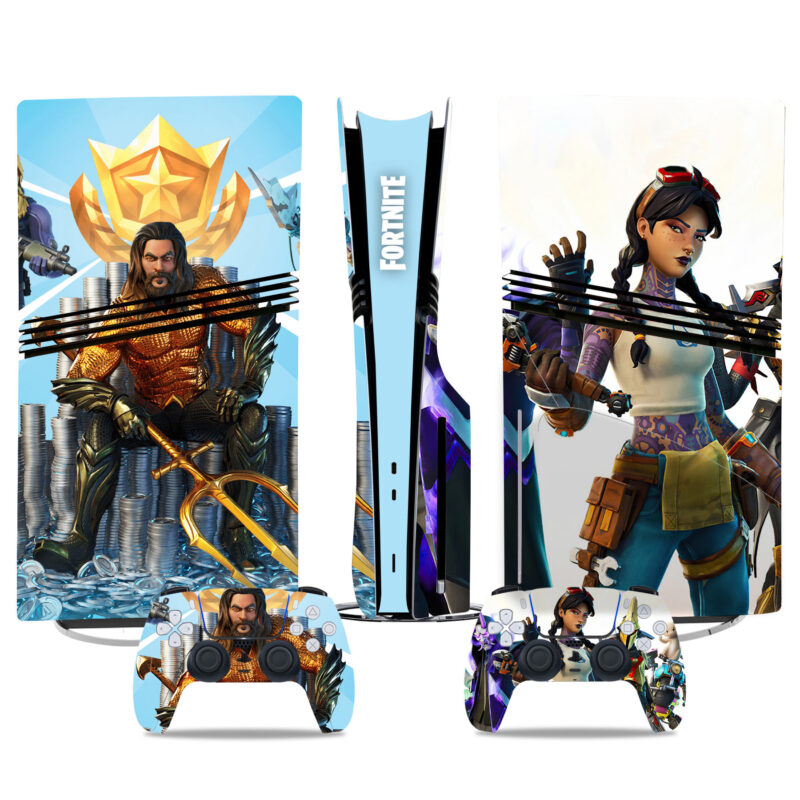 Epic Fortnite PS5 Pro Skin Sticker – Perfect Wraps For Console And Controllers