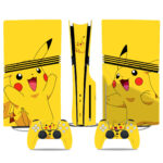 Pokemon Pikachu PS5 Pro Skin Sticker – Epic Designs For Console And Controllers
