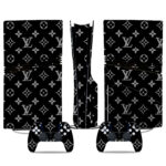 Louis Vuitton PS5 Pro Skin Sticker – Luxury Vinyl Wrap For Console & Controller