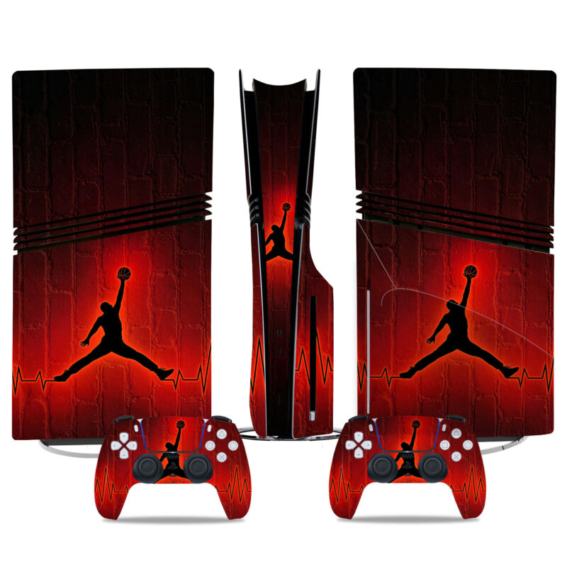Michael Jordan Iconic Dunk PS5 Pro Skin Sticker For Console And Controller