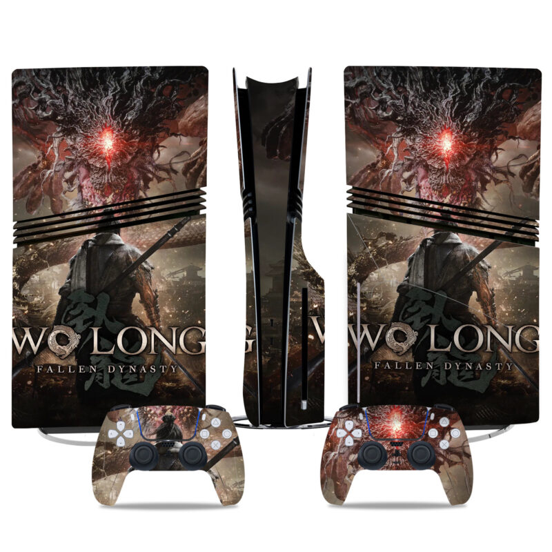 Wo Long: Fallen Dynasty PS5 Pro Skin Sticker – Epic Console & Controller Design