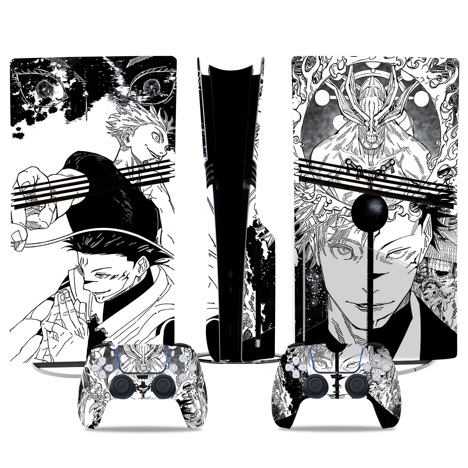 Jujutsu Kaisen PS5 Pro Skin Sticker – Epic Anime Design For Console & Controller
