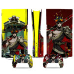 Hades Zagreus PS5 Pro Skin Sticker – Vibrant Console & Controller Protective Decals For Gamers