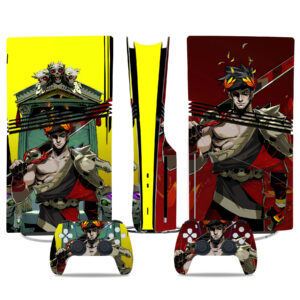 Hades Zagreus PS5 Pro Skin Sticker – Vibrant Console & Controller Protective Decals For Gamers