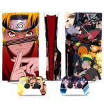 Naruto Shippuden PS5 Pro Skin Sticker – Iconic Anime Design For Console And Controller