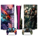 Battlefield Hazard Zone PS5 Pro Skin Sticker – Elite Console And Controller Customization