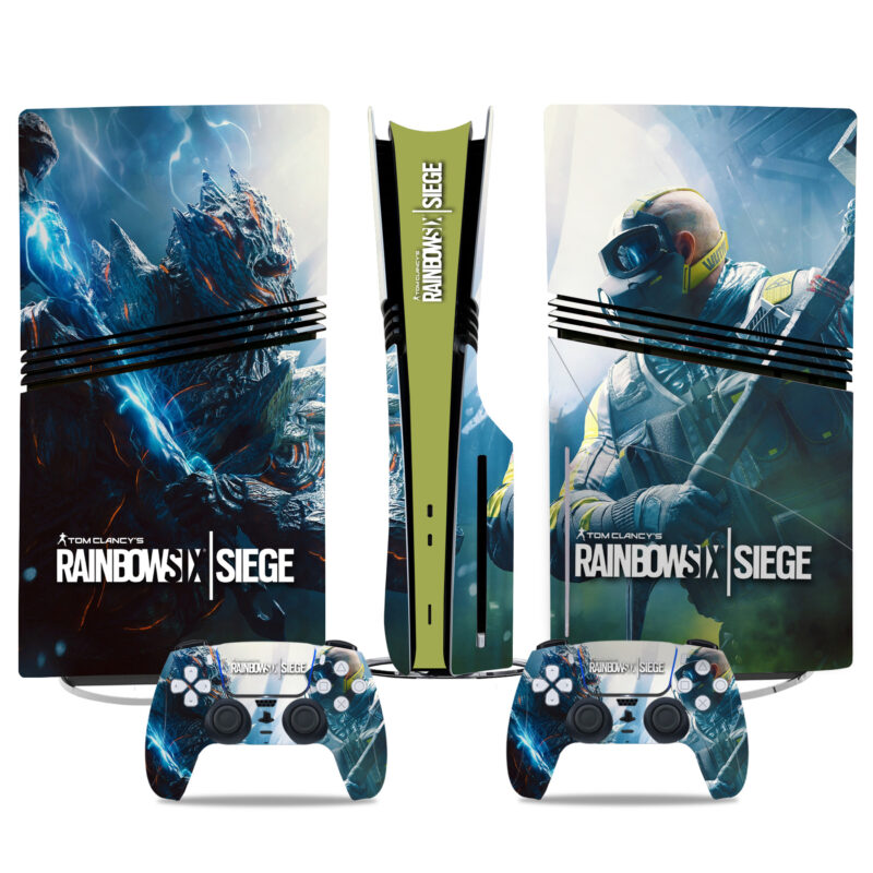 Epic Rainbow Six Siege PS5 Pro Skin Sticker – Epic Gaming Design For Console And Controller