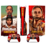 Far Cry 6 PS5 Pro Skin Sticker – Bold And Vibrant Design For Console And Controller
