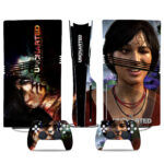 Uncharted The Lost Legacy PS5 Pro Skin Sticker – Stylish Console And Controller Protective Wraps