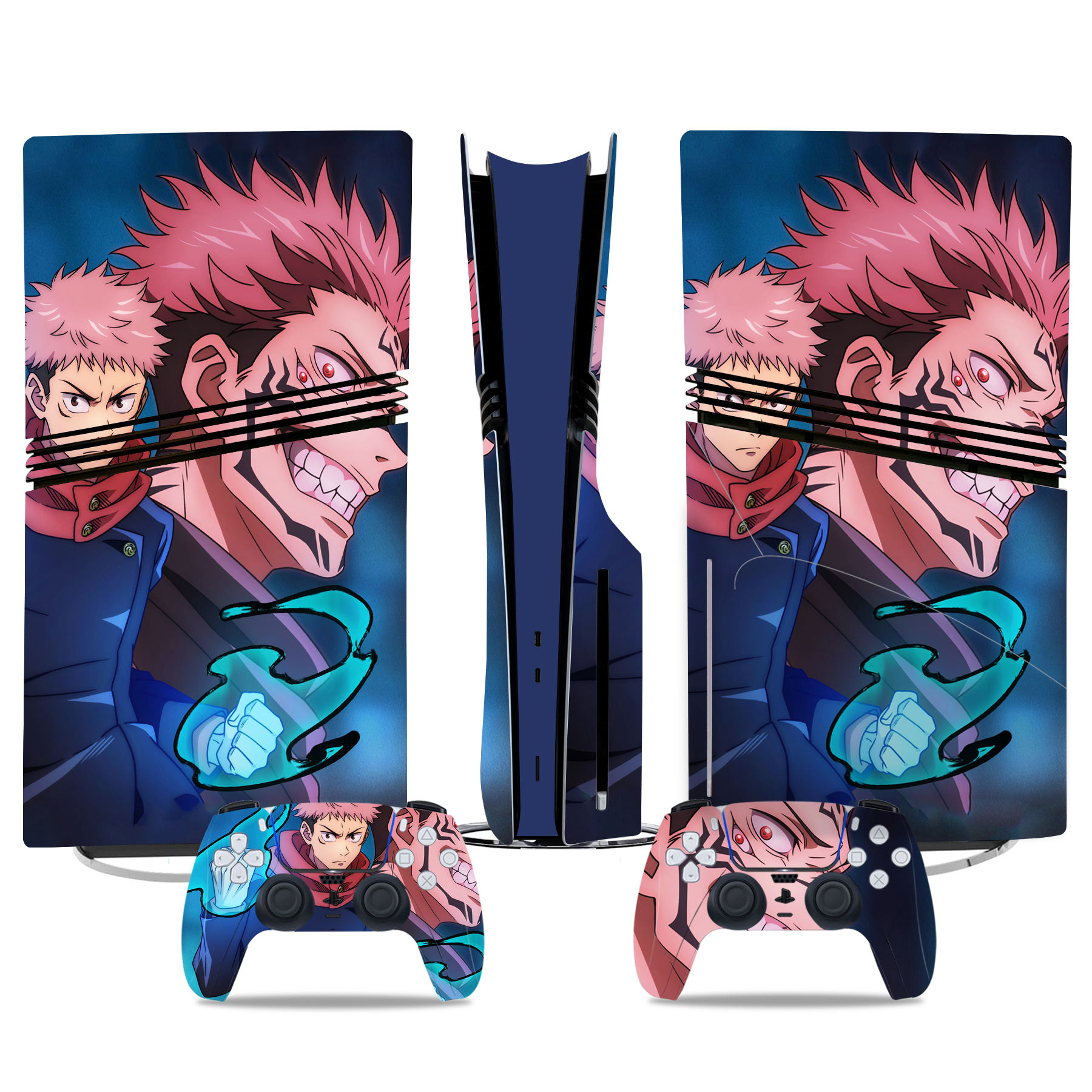 Jujutsu Kaisen: Cursed Clash PS5 Skin Sticker – Anime Console And Controller Wrap
