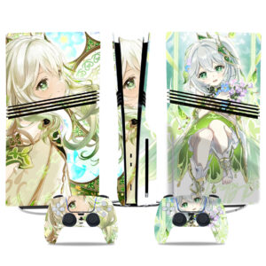 Stunning Genshin Impact Nahida PS5 Pro Skin Sticker – Beautify Console And Controller With Elegance