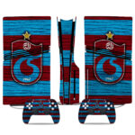 Custom Trabzonspor PS5 Pro Skin Sticker – Unique Gaming Console Wrap & Controller