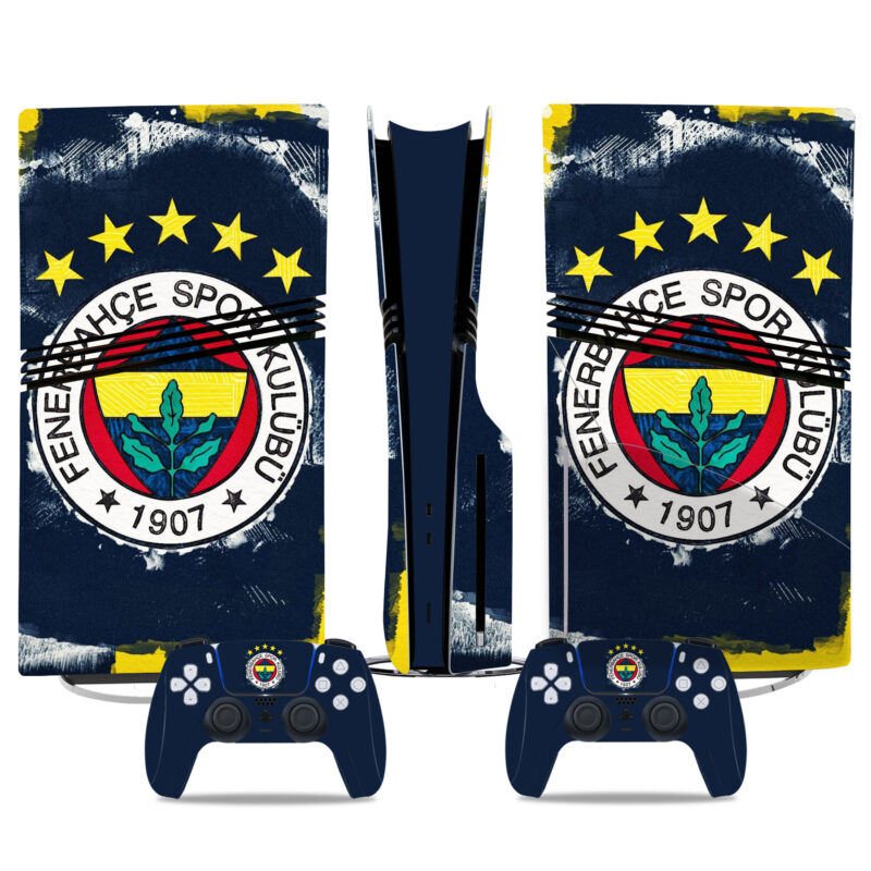 Fenerbahçe 1907 PS5 Pro Skin Sticker – Stylish Console & Controller Wrap