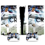 CR7 Cristiano Ronaldo PS5 Pro Skin Sticker – Stylish Console & Controller Wrap