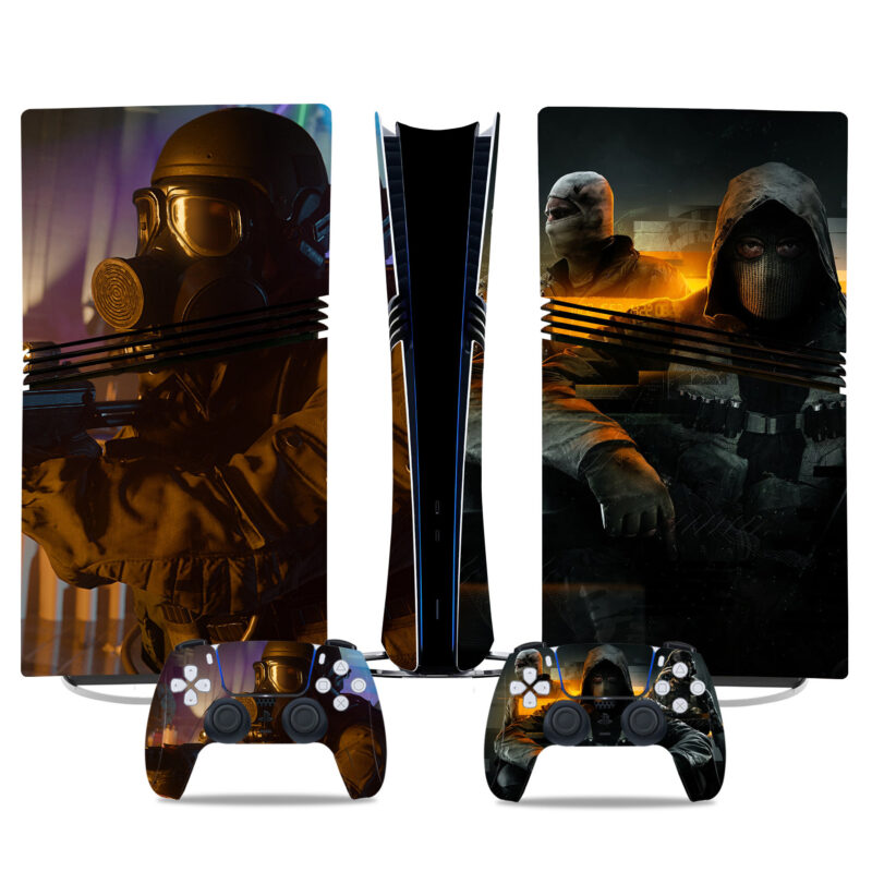 Call Of Duty: Black Ops 6 PS5 Pro Skin Sticker – Ultimate Console And Controller Design