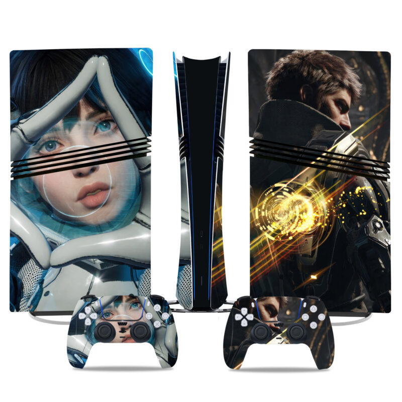 The First Descendant PS5 Pro Skin Sticker – Premium Console And Controller Wraps