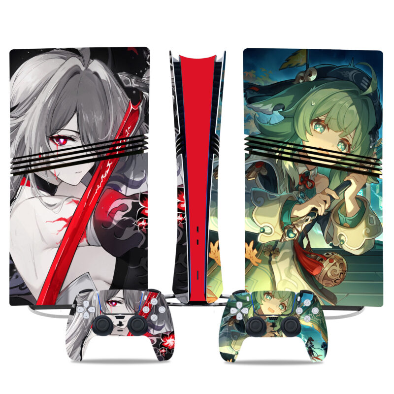 Honkai: Star Rail PS5 Pro Skin Sticker – Premium Anime Console And Controller Wrap